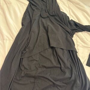 Motherhood Black One Shoulder Dress